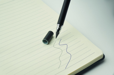 Logo trade corporate gifts image of: A5 notebook with phone holder